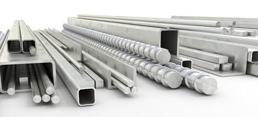 Metal materials used in fabrication